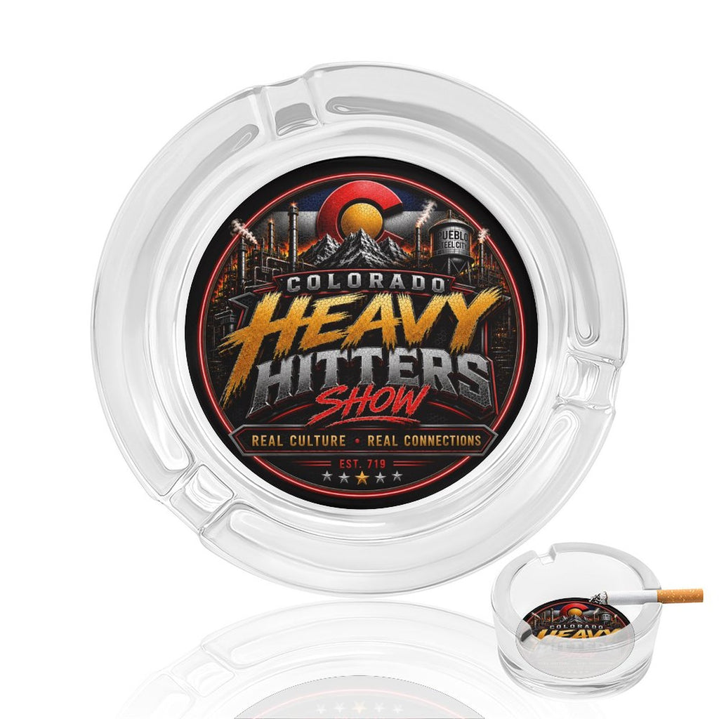 Colorado Heavy Hitters Show Glass Ashtray