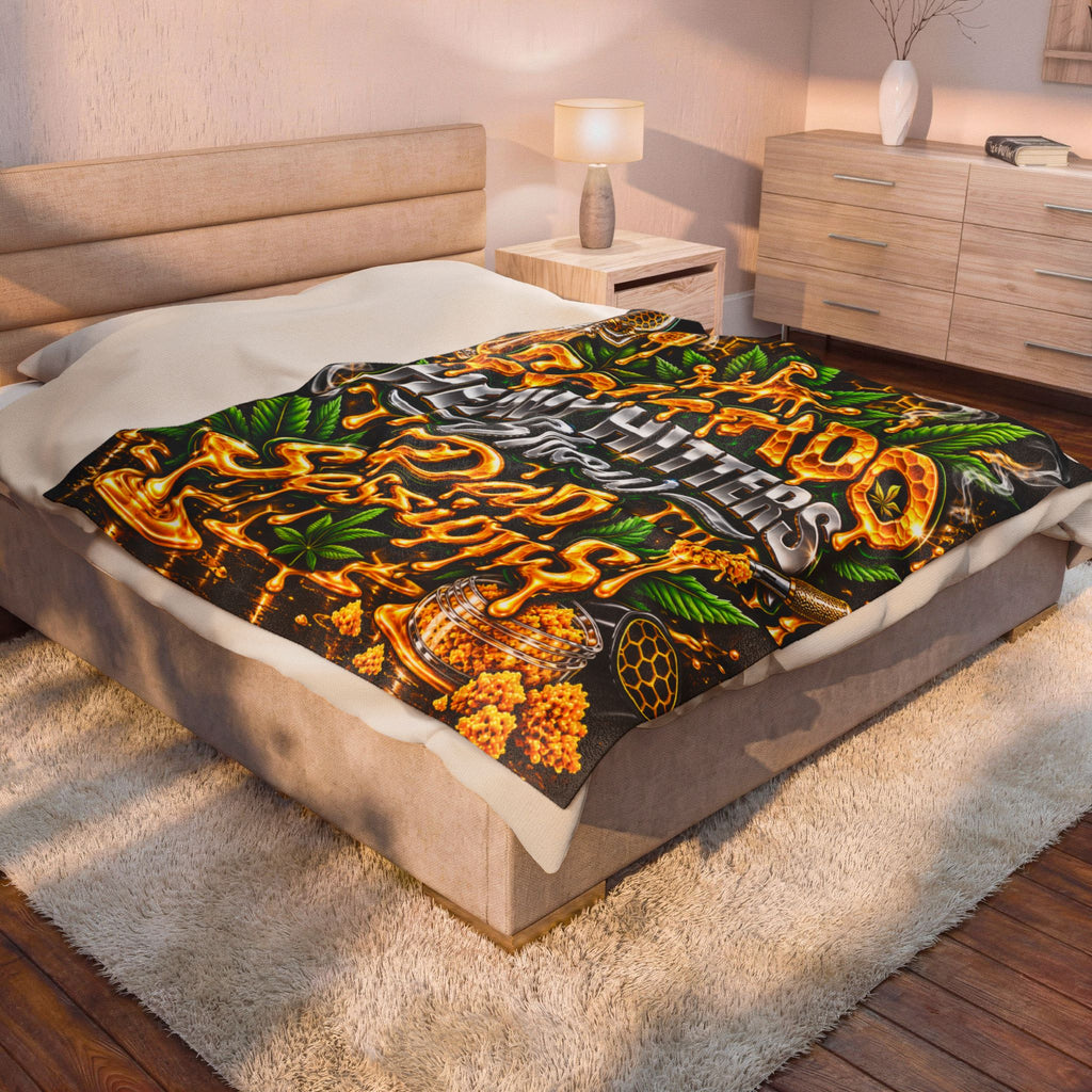 Colorado Heavy Hitters Dab Sessions Velveteen Plush Blanket