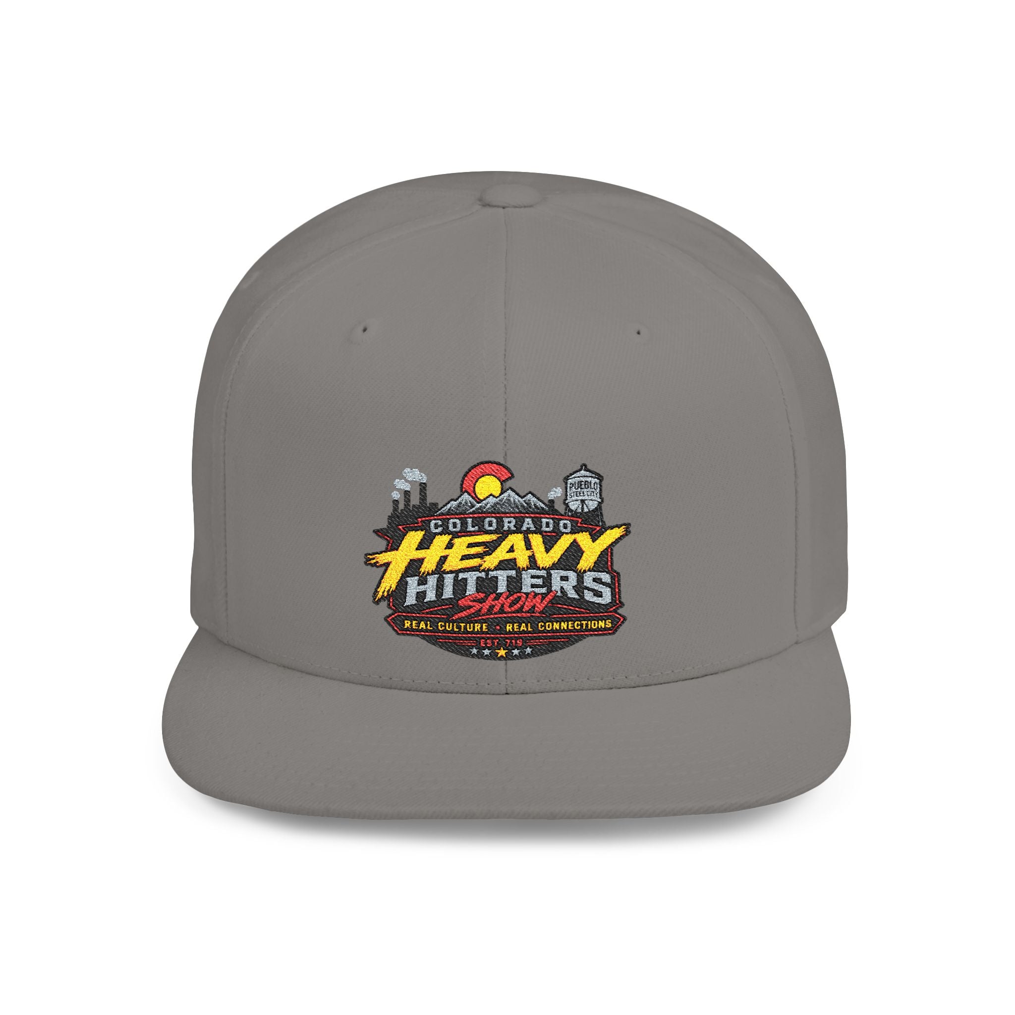 Flat Bill Snapback Hat – 'Colorado Heavy Hitters'