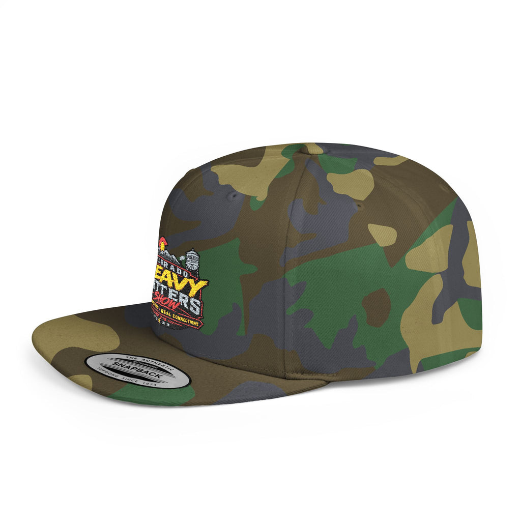 Flat Bill Snapback Hat – 'Colorado Heavy Hitters'