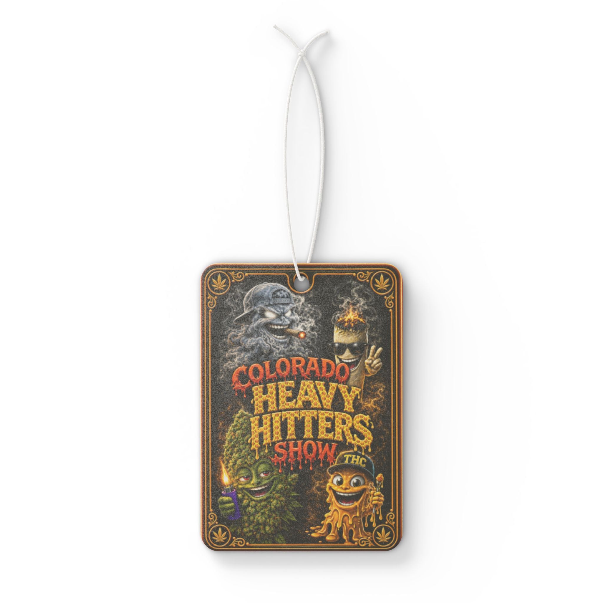 Colorado Heavy Hitters Show  Scented Car Air Freshener