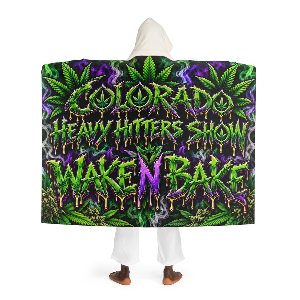 Wake N Bake - Hooded Sherpa Blanket