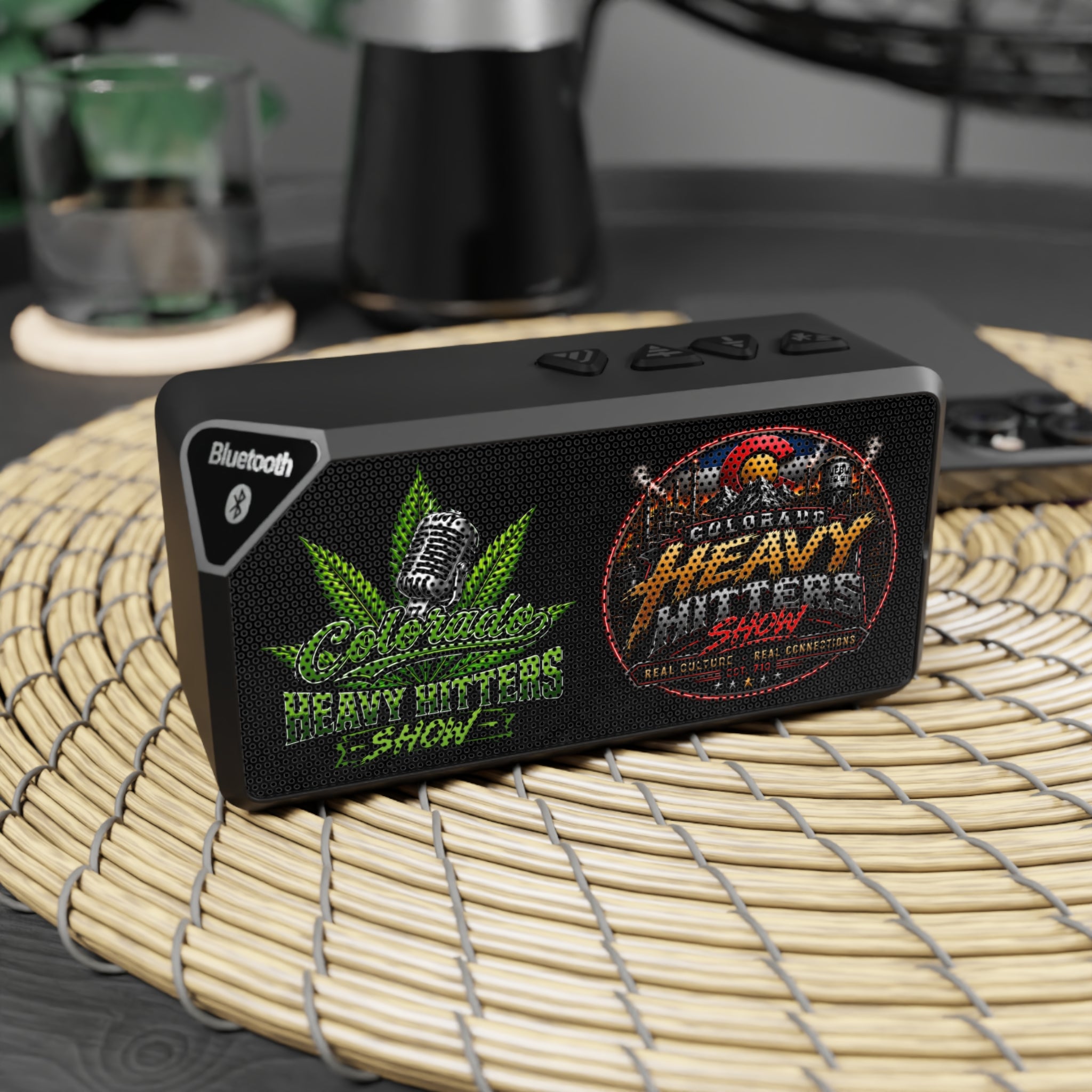 Bluetooth Speaker — Colorado Heavy Hitters Show & Pot Leaf Mic