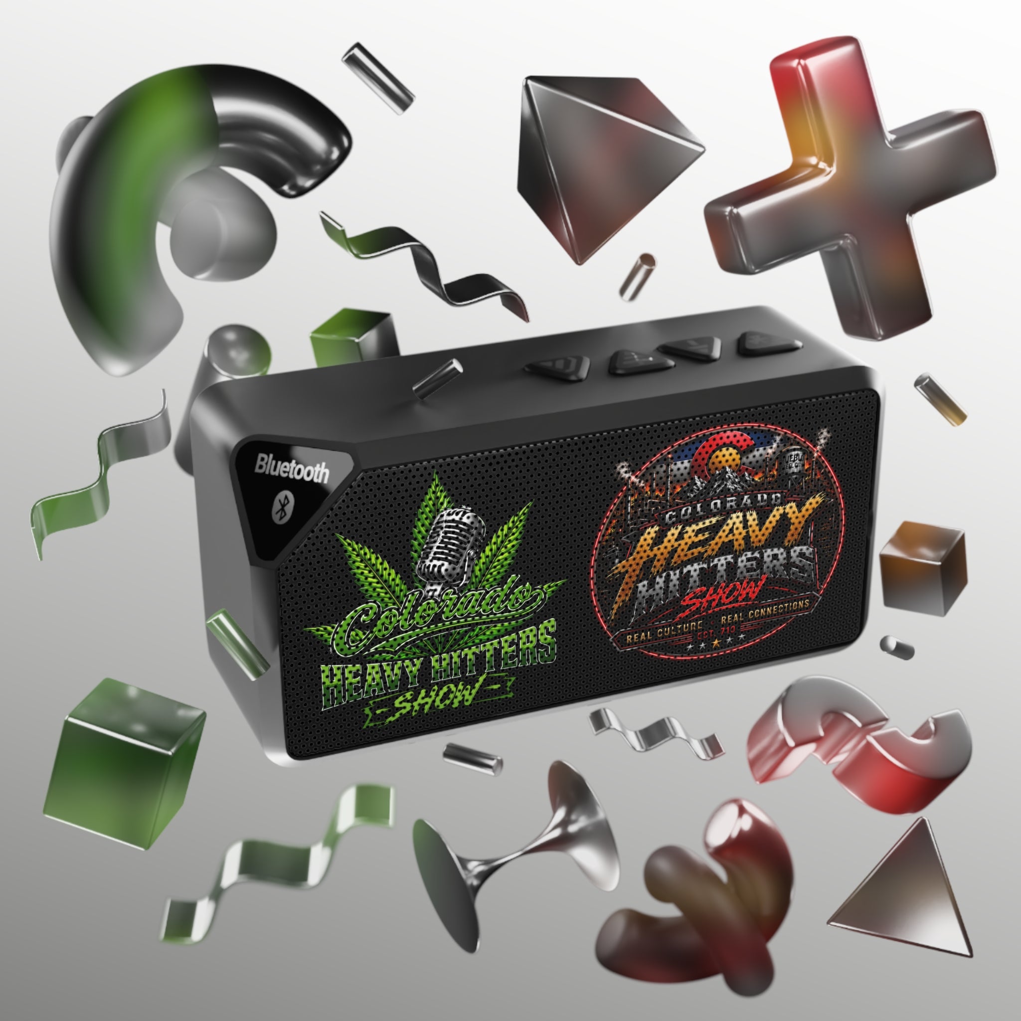 Bluetooth Speaker — Colorado Heavy Hitters Show & Pot Leaf Mic