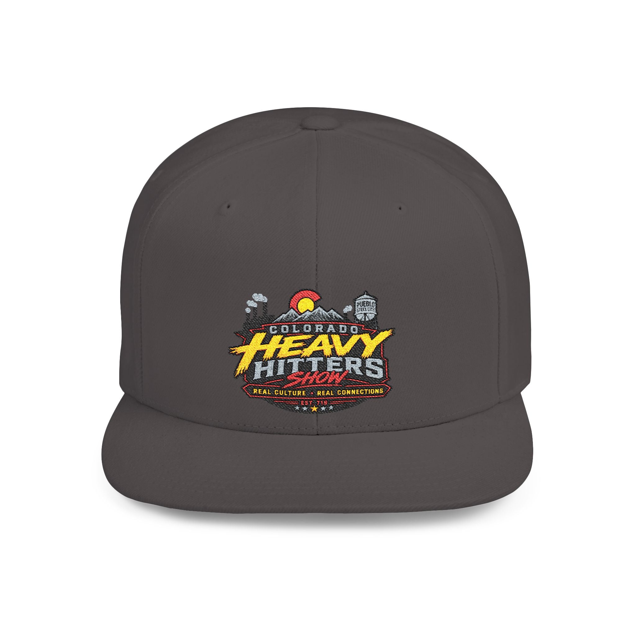 Flat Bill Snapback Hat – 'Colorado Heavy Hitters'