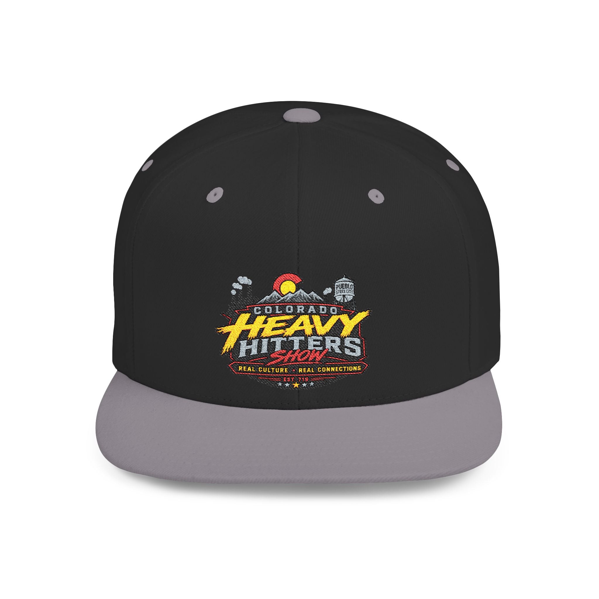 Flat Bill Snapback Hat – 'Colorado Heavy Hitters'
