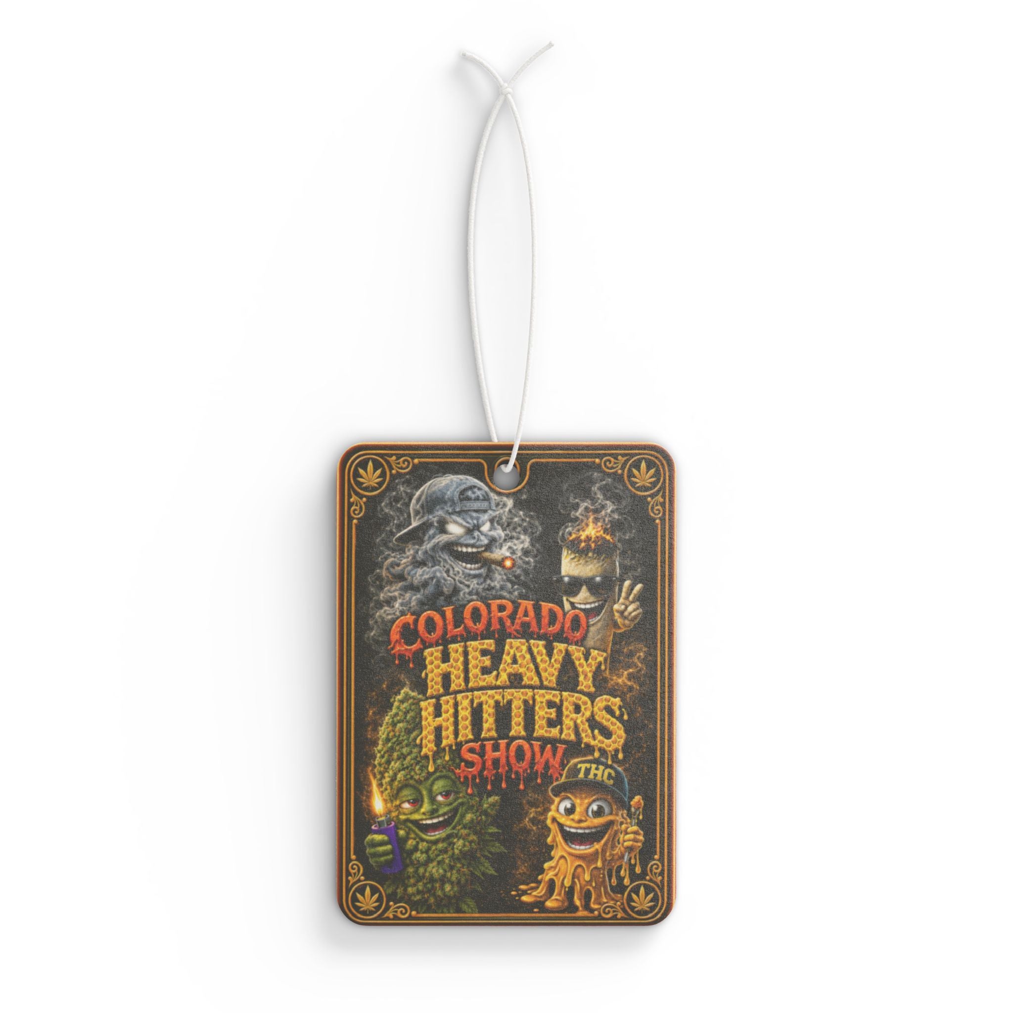 Colorado Heavy Hitters Show  Scented Car Air Freshener