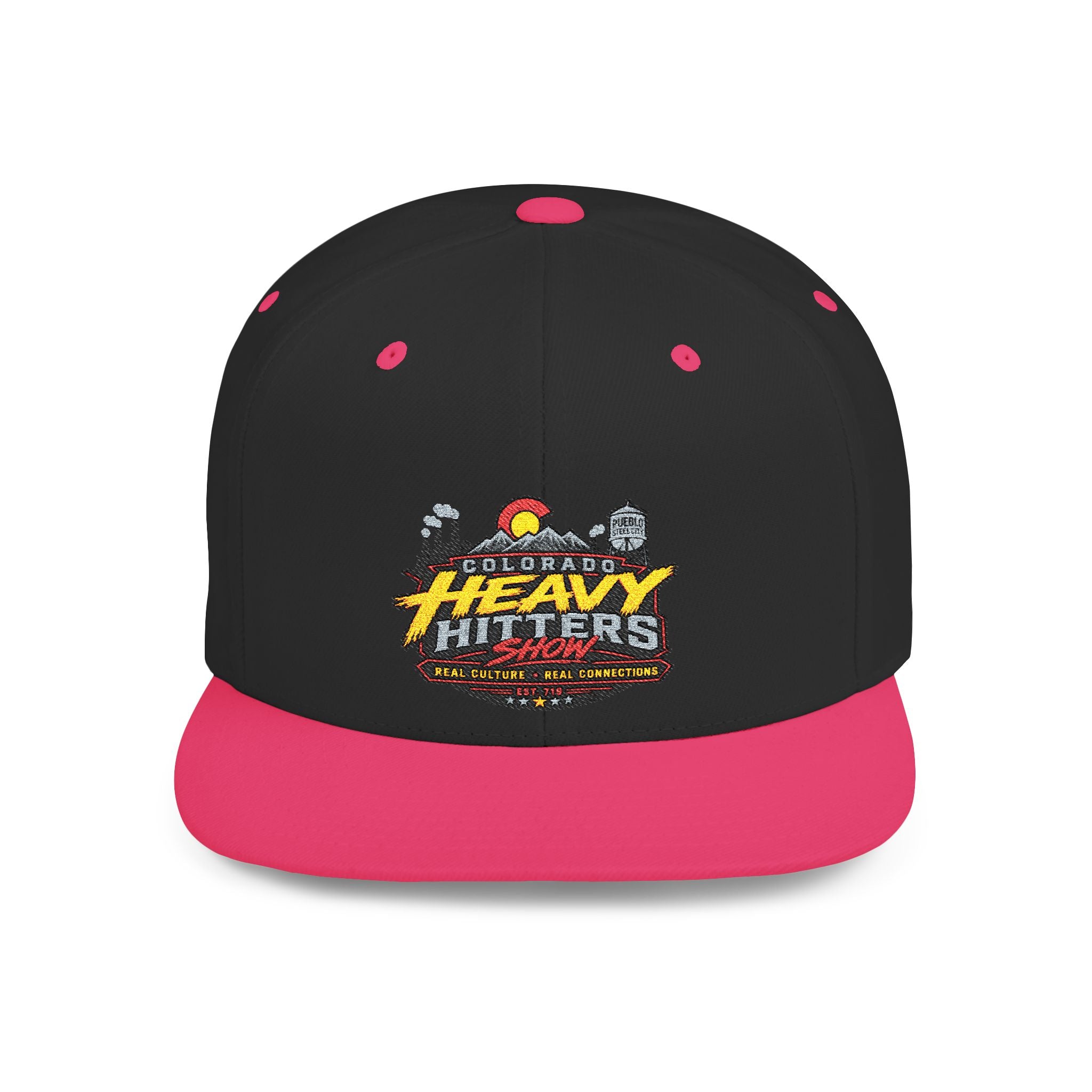 Flat Bill Snapback Hat – 'Colorado Heavy Hitters'