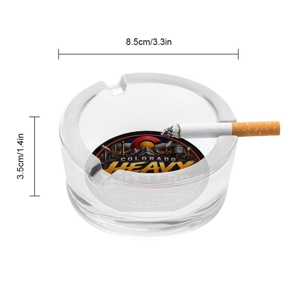 Colorado Heavy Hitters Show Glass Ashtray