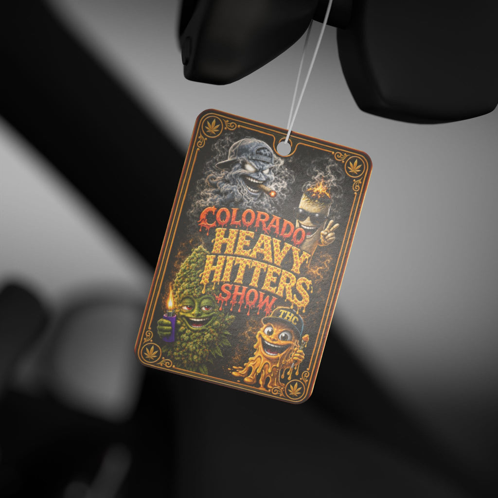 Colorado Heavy Hitters Show  Scented Car Air Freshener