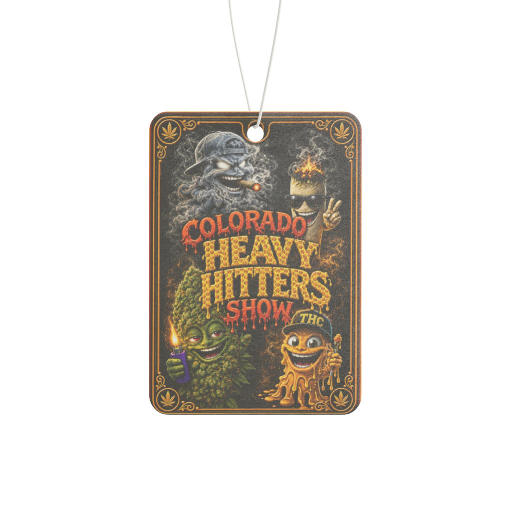 Colorado Heavy Hitters Show  Scented Car Air Freshener