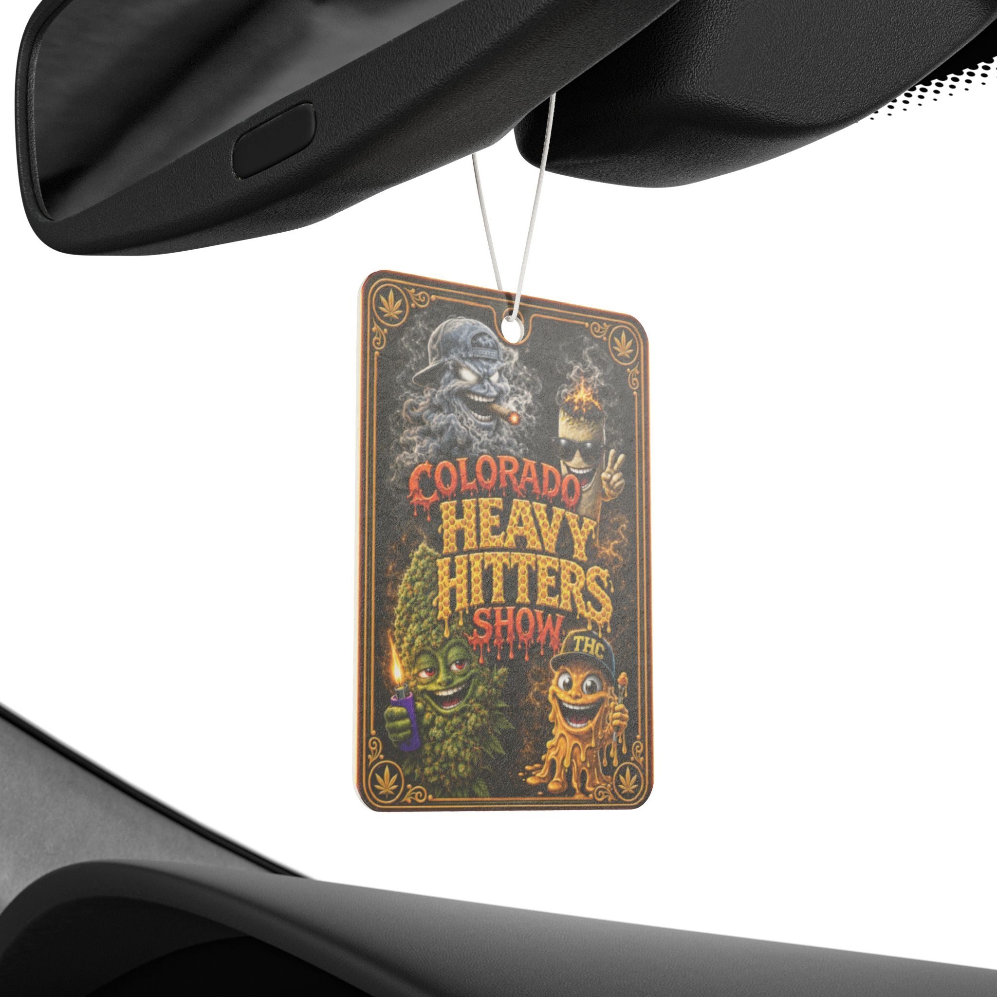 Colorado Heavy Hitters Show  Scented Car Air Freshener