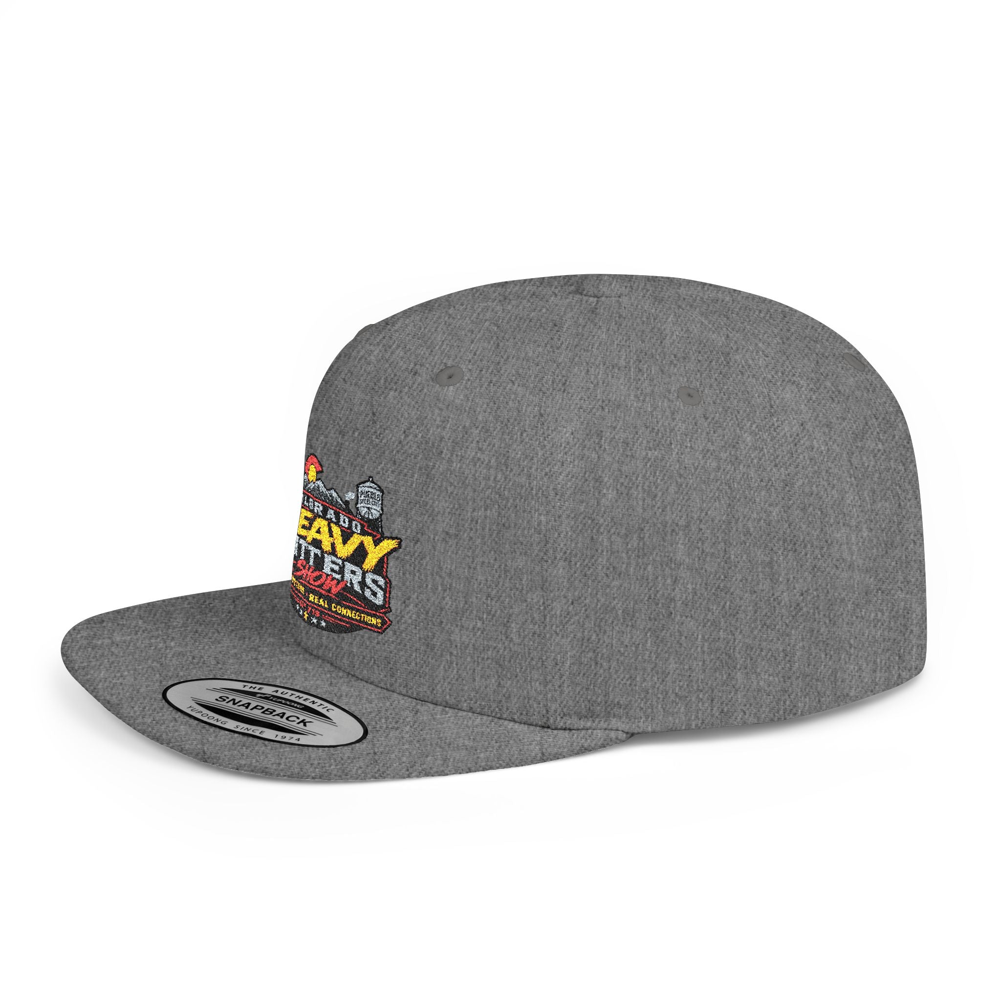 Flat Bill Snapback Hat – 'Colorado Heavy Hitters'