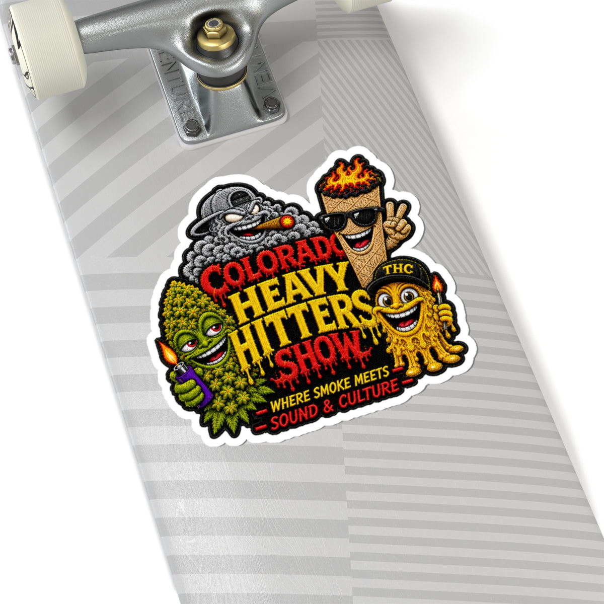 Colorado Heavy Hitters Show — Cannabis Culture sticker
