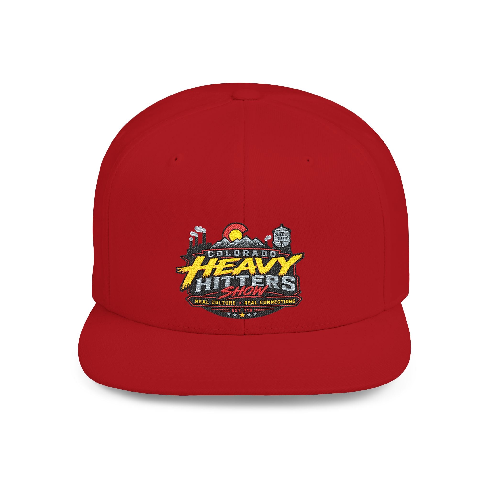 Flat Bill Snapback Hat – 'Colorado Heavy Hitters'
