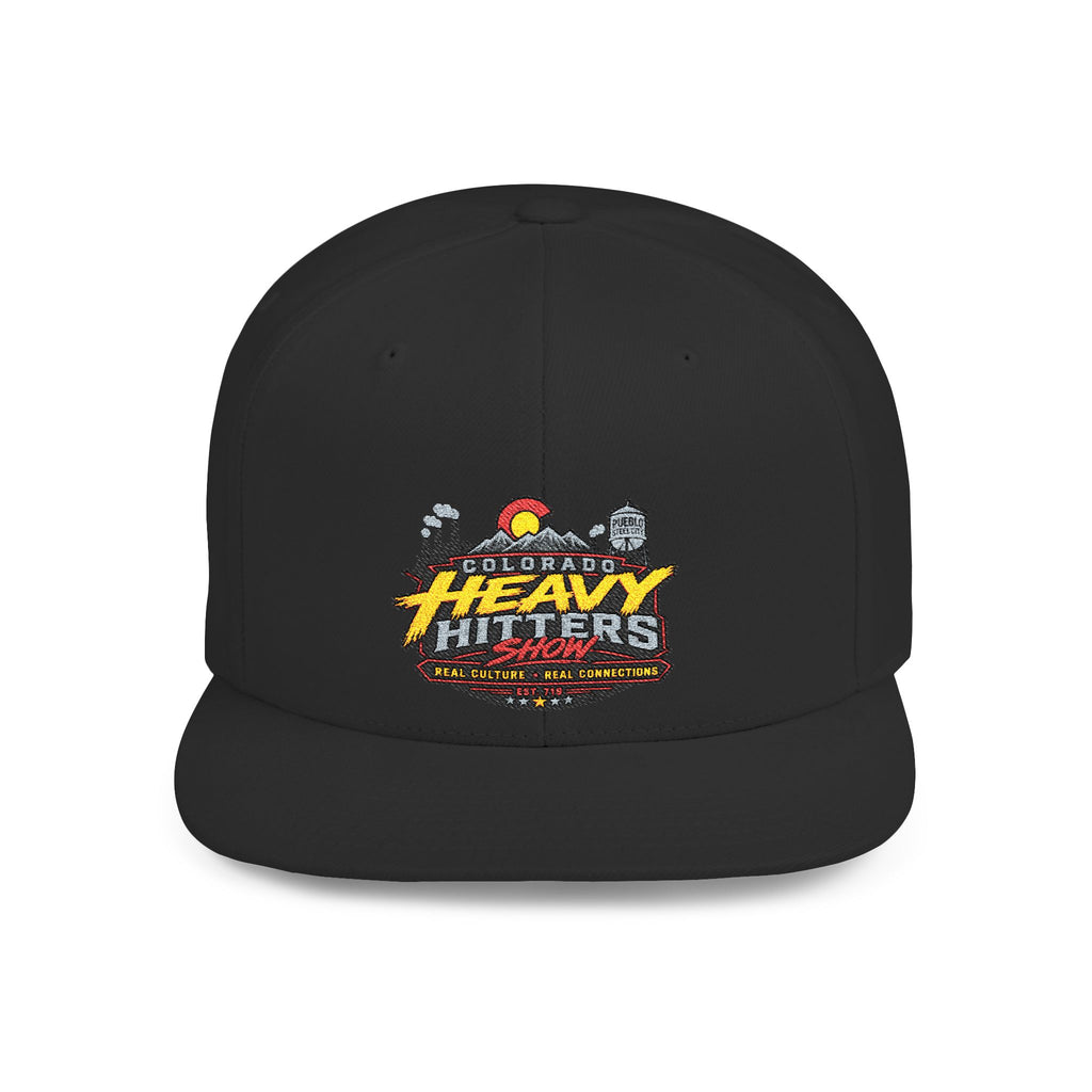 Flat Bill Snapback Hat – 'Colorado Heavy Hitters'