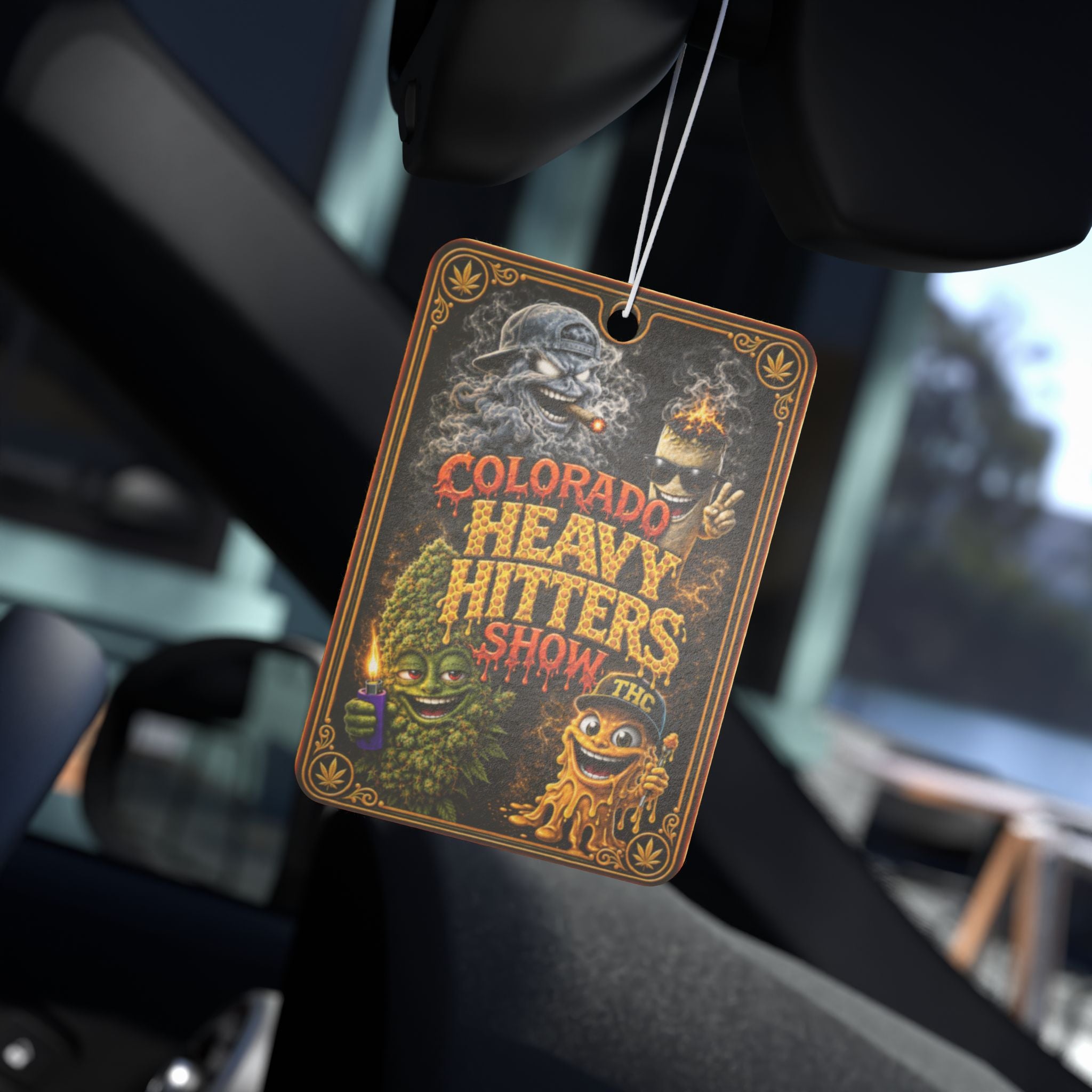 Colorado Heavy Hitters Show  Scented Car Air Freshener