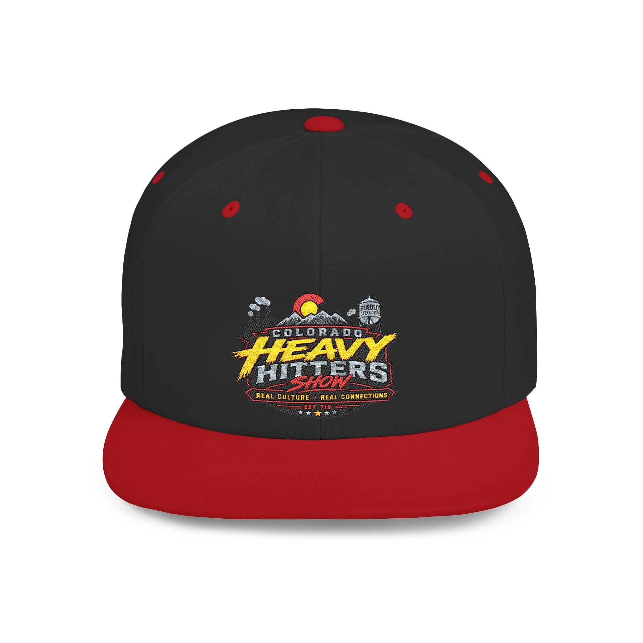Flat Bill Snapback Hat – 'Colorado Heavy Hitters'
