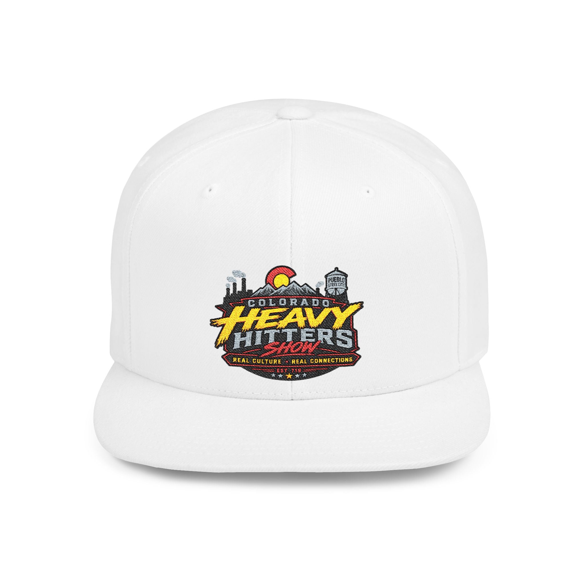 Flat Bill Snapback Hat – 'Colorado Heavy Hitters'