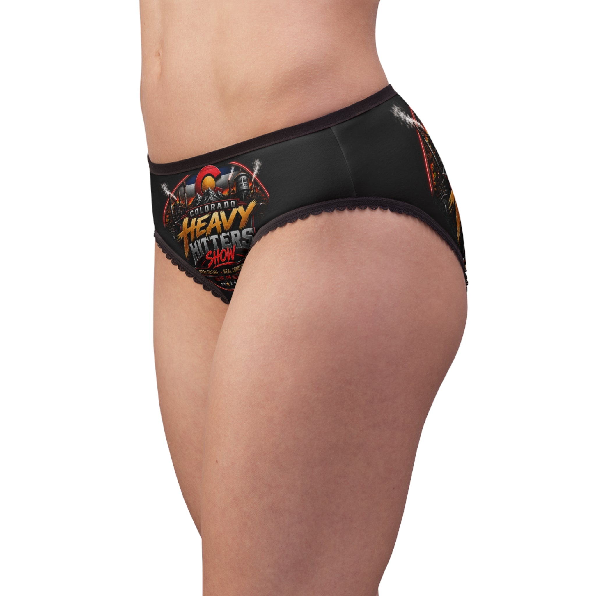 Colorado Heavy Hitters Show Women's Briefs | Rock Music Logo Print