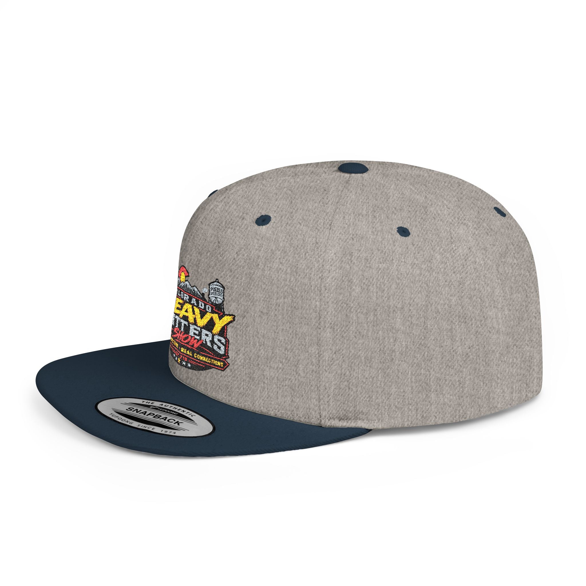 Flat Bill Snapback Hat – 'Colorado Heavy Hitters'