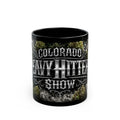 Colorado Heavy Hitters Show Black Mug – Cannabis Nugz & Smoke (11oz/15oz)