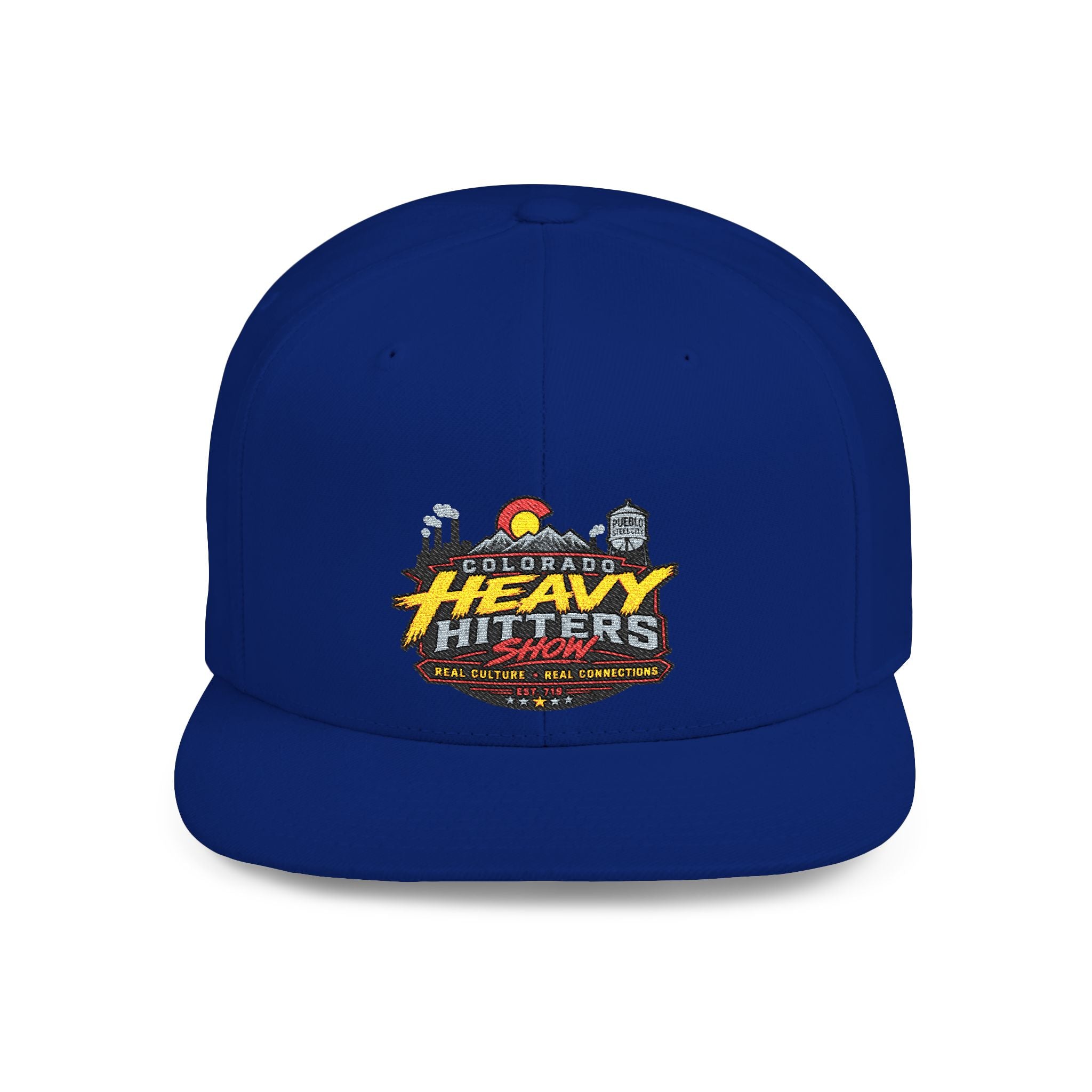 Flat Bill Snapback Hat – 'Colorado Heavy Hitters'
