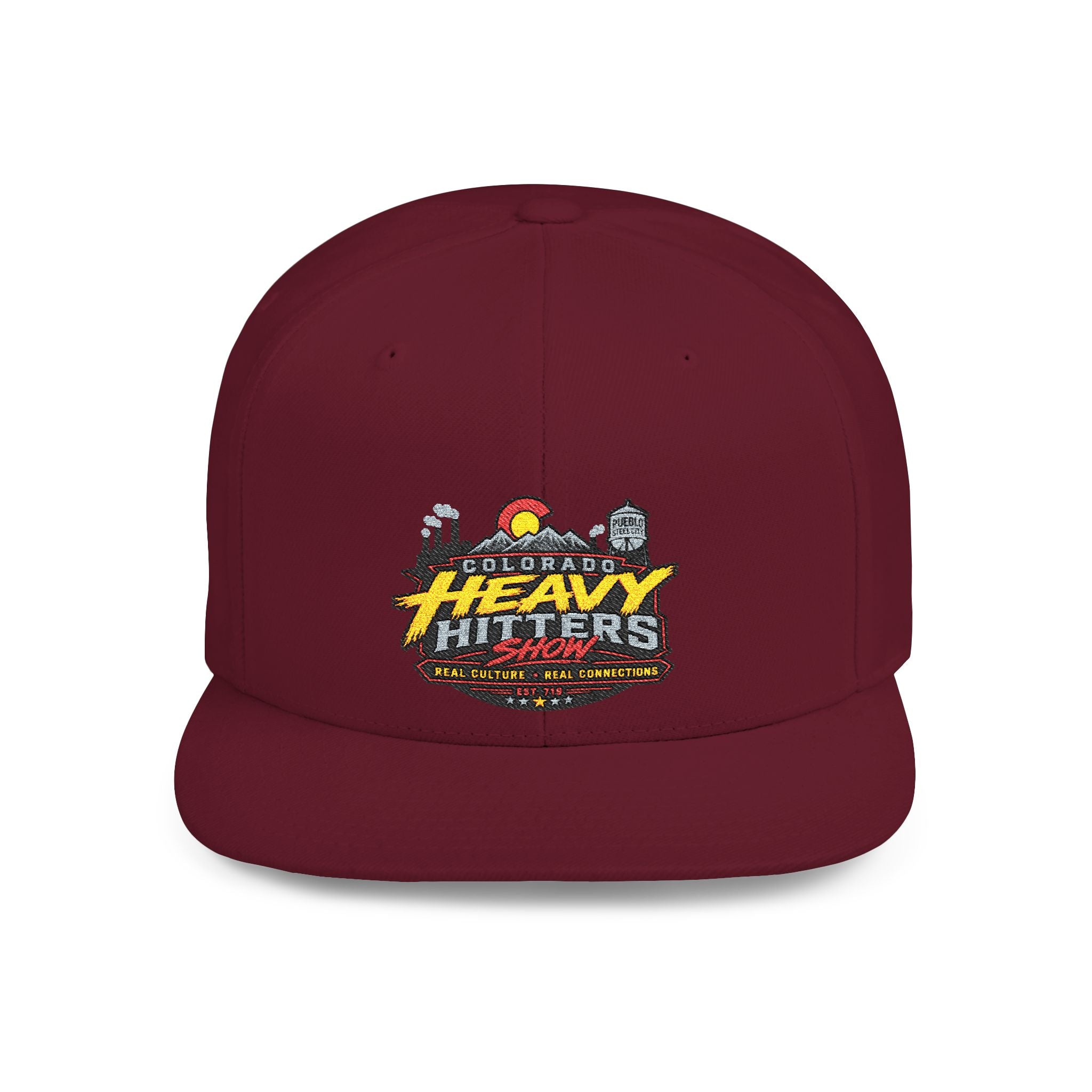 Flat Bill Snapback Hat – 'Colorado Heavy Hitters'