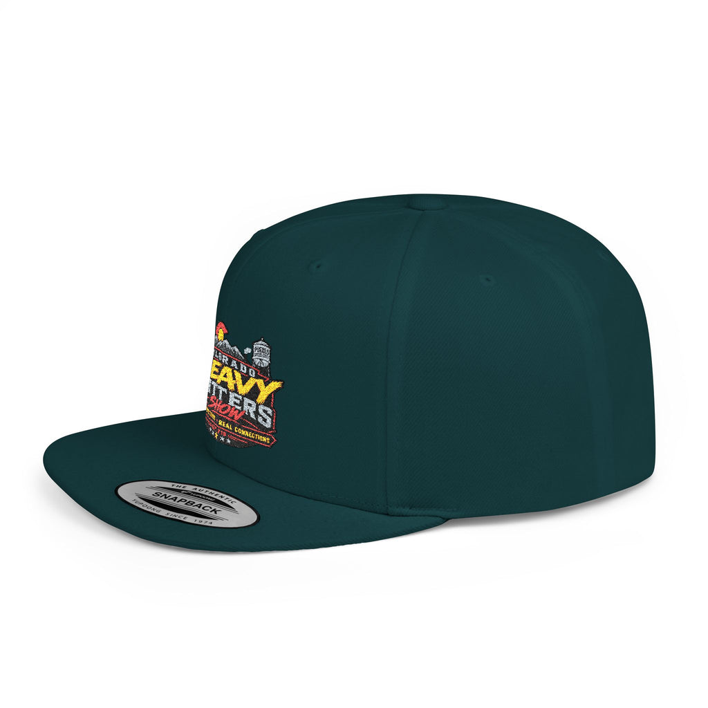 Flat Bill Snapback Hat – 'Colorado Heavy Hitters'