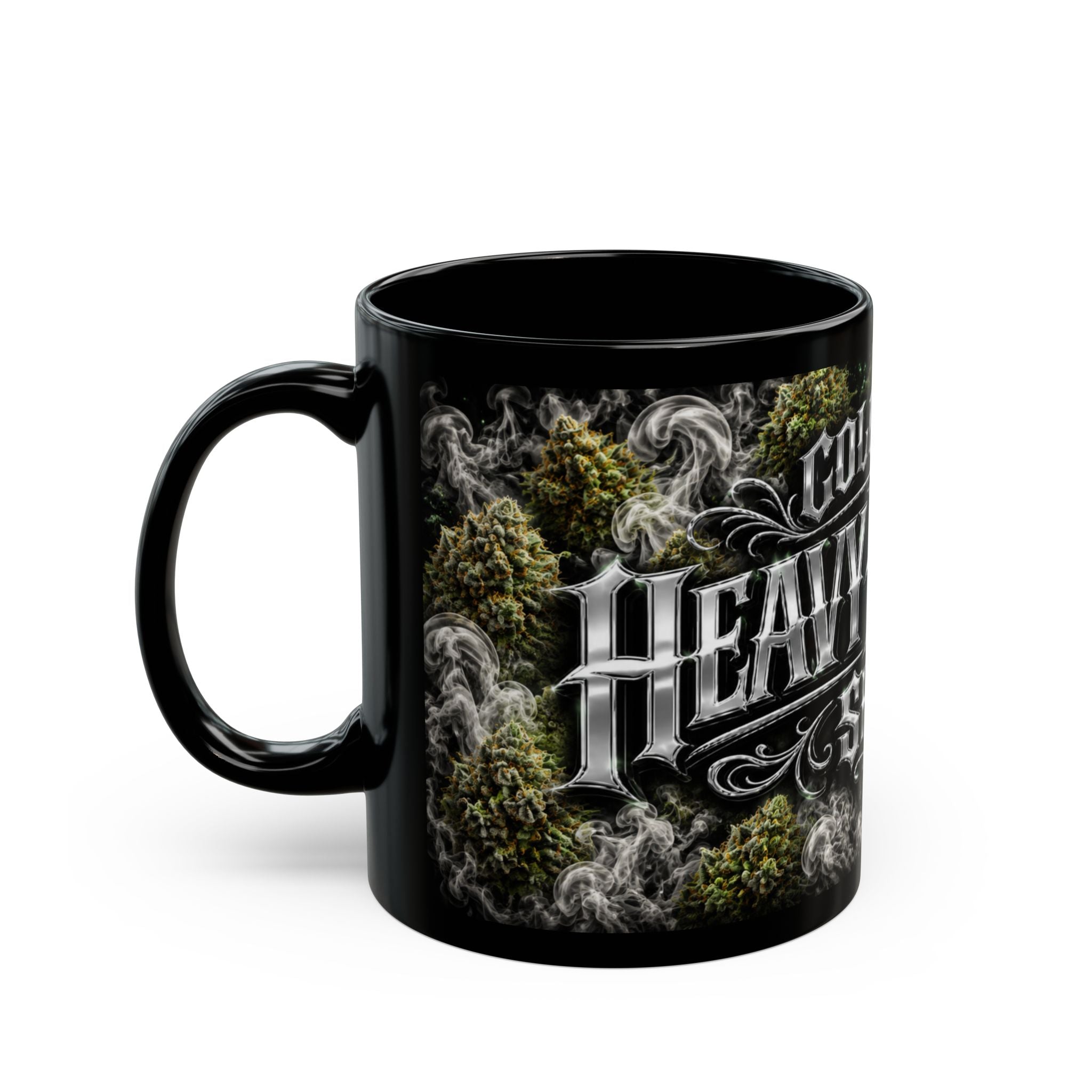 Colorado Heavy Hitters Show Black Mug – Cannabis Nugz & Smoke (11oz/15oz)