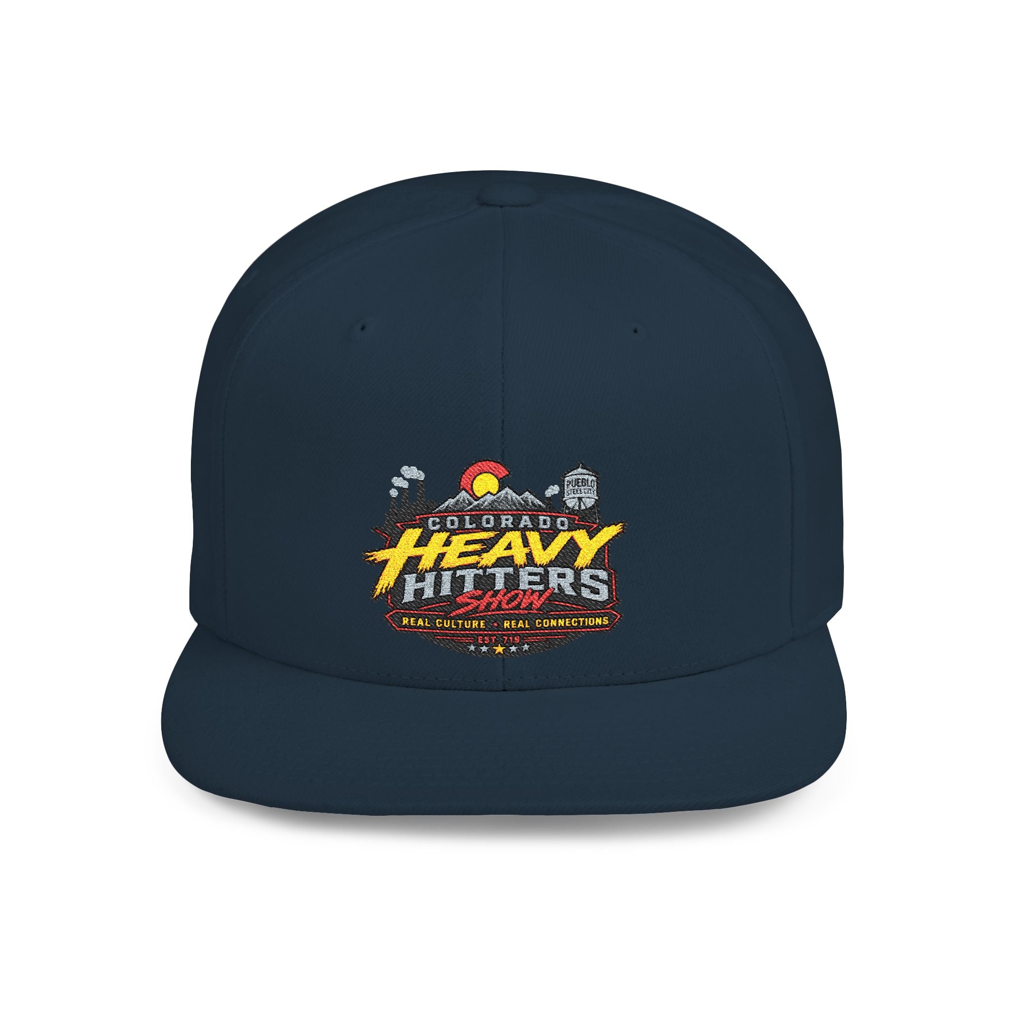Flat Bill Snapback Hat – 'Colorado Heavy Hitters'