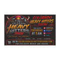 Colorado Heavy Hitters Show Car Magnet — Tune In Saturday 9AM Promotional Magnet