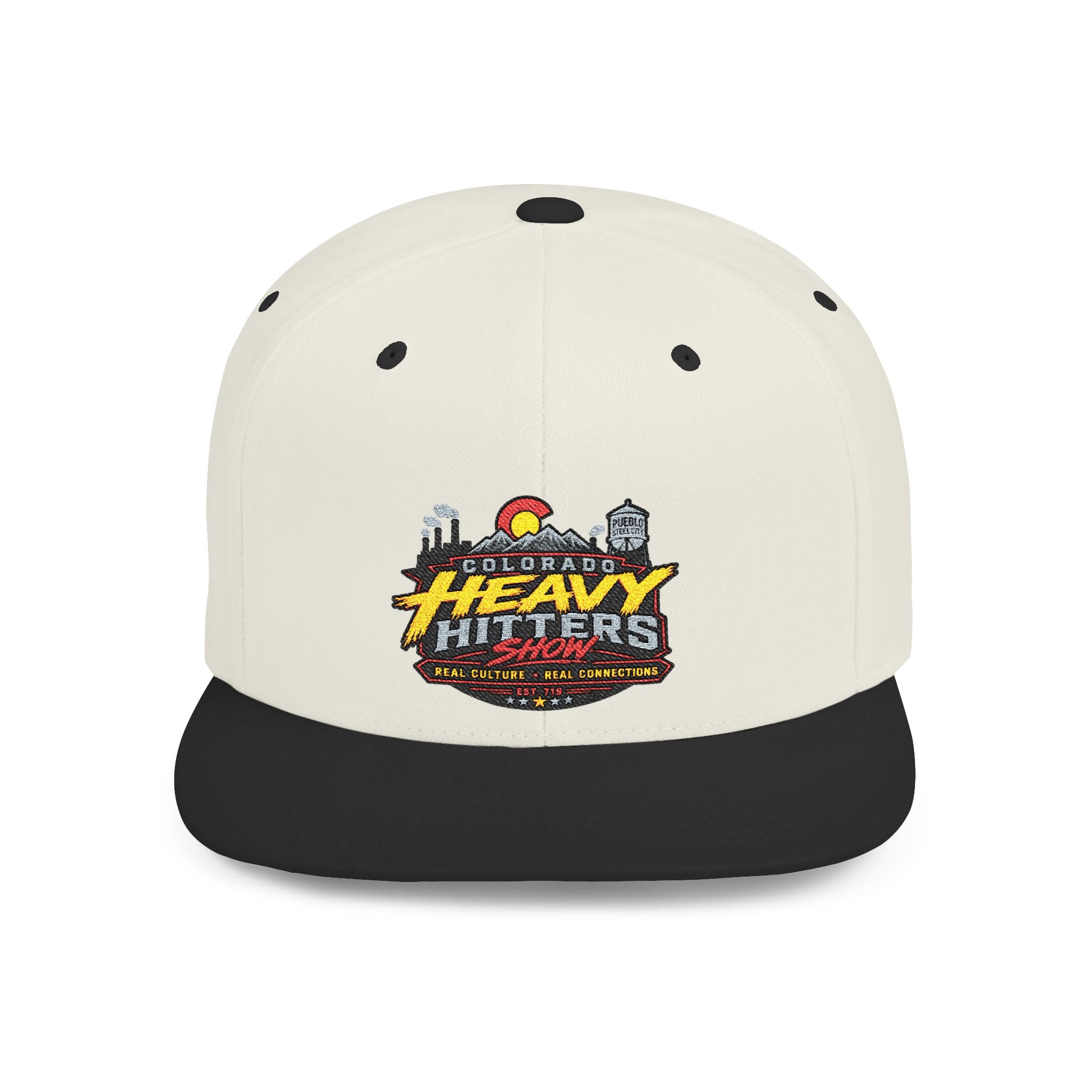 Flat Bill Snapback Hat – 'Colorado Heavy Hitters'