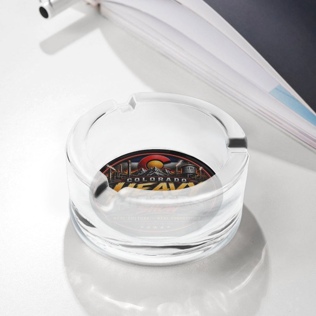 Colorado Heavy Hitters Show Glass Ashtray